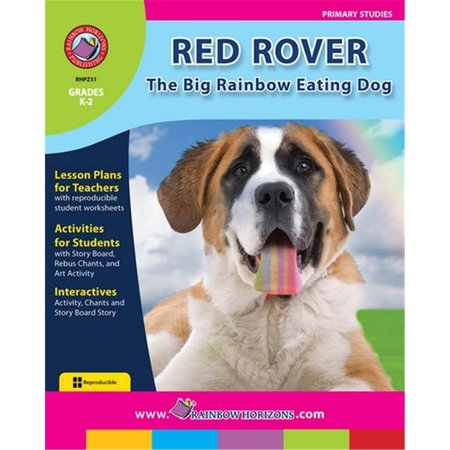 RAINBOW HORIZONS Red Rover- the Big Rainbow Eating Dog - Grade K to 2 Z51